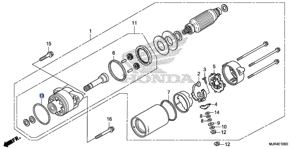 Honda OEM part 91309-MN5-008