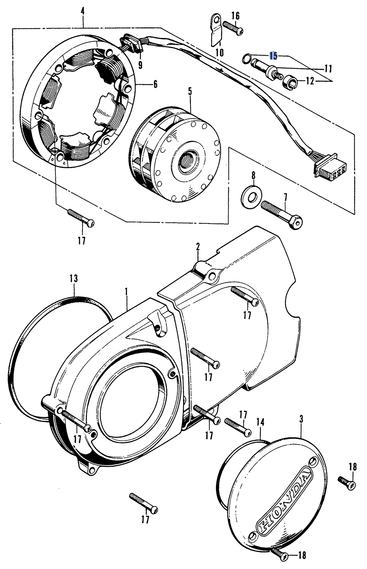 Honda OEM part 91312-107-000