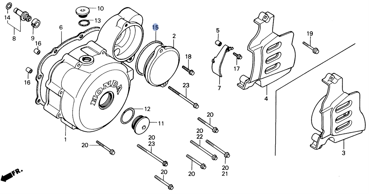 Honda OEM part 91316-PE7-730