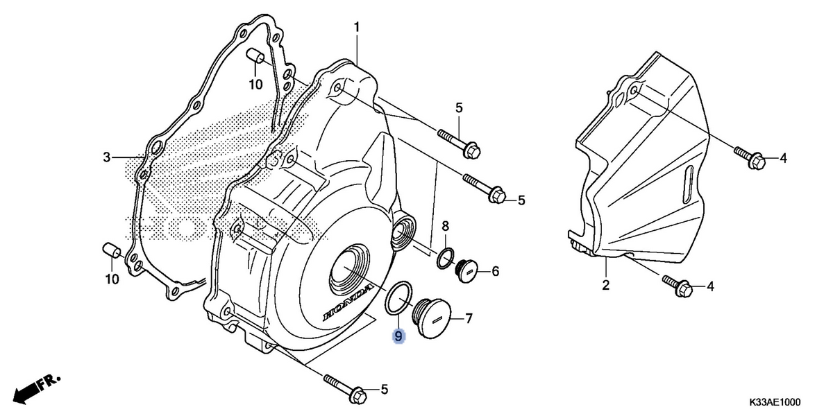 Honda OEM part 91356-KWV-000