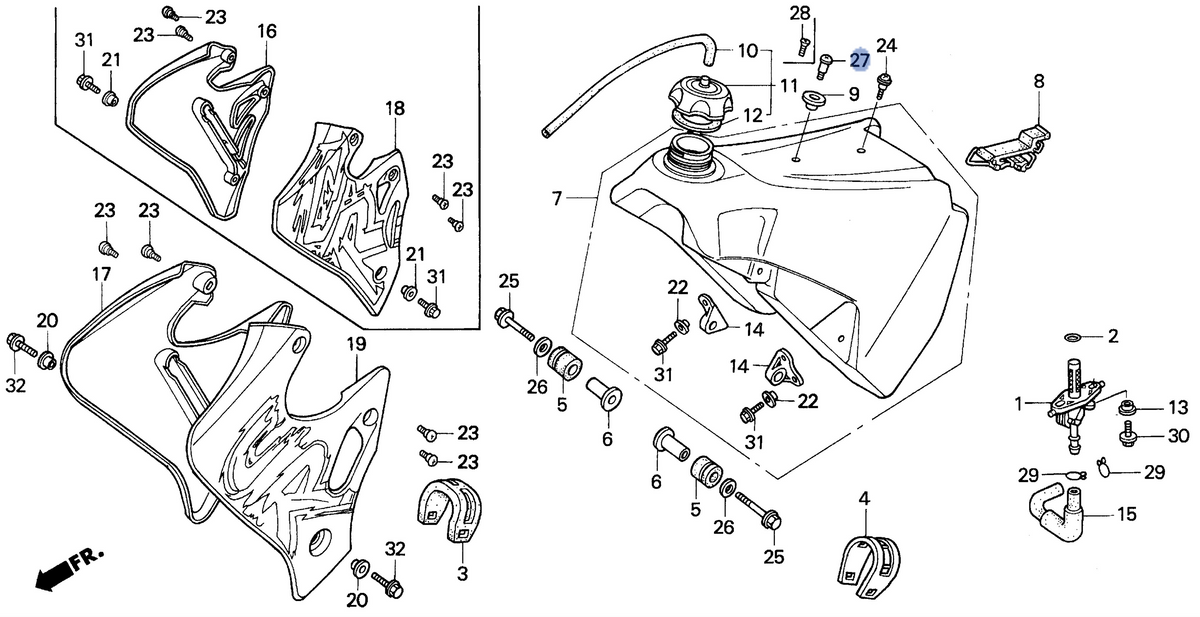 Honda OEM part 91422-MT8-770