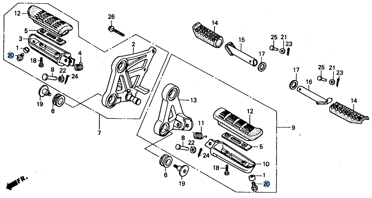 Honda OEM part 92501-08025-0A