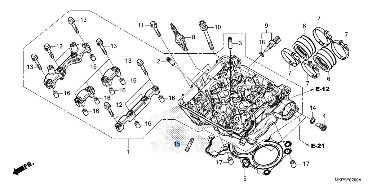 Honda OEM part 92900-08022-3E