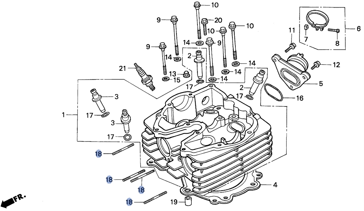 Honda OEM part 92900-08025-0B