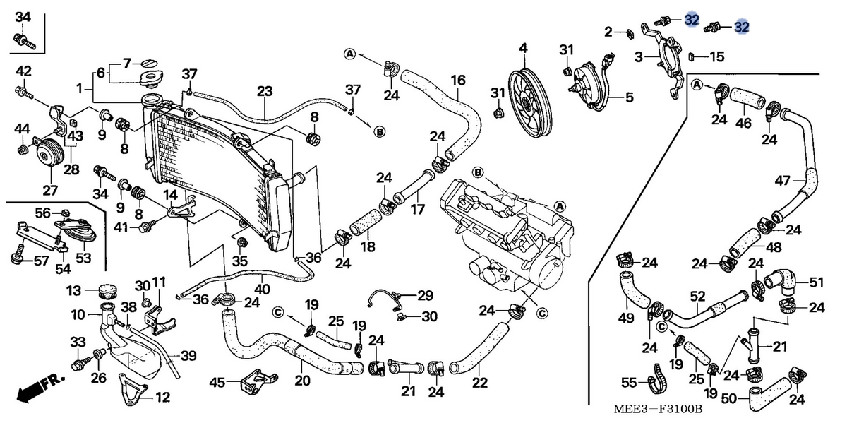 Honda OEM part 93401-06014-07