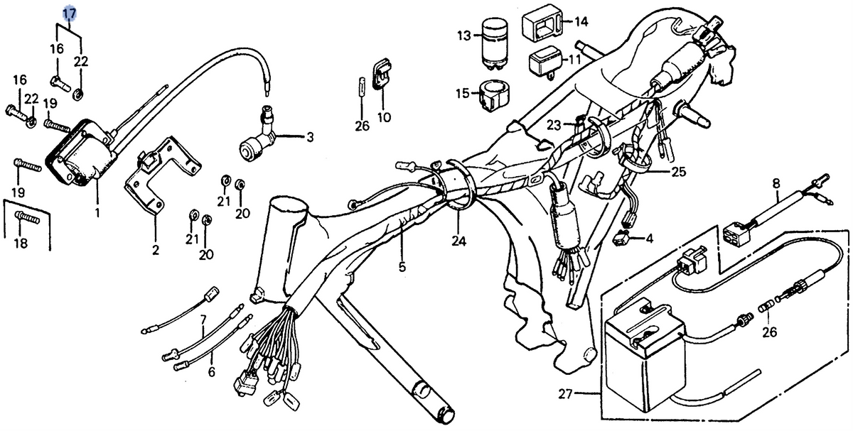 Honda OEM part 93482-06012-00