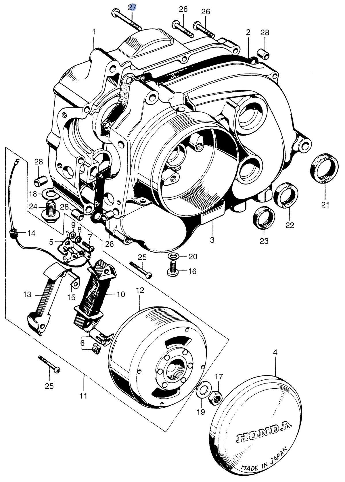 Honda OEM part 93500-06045-0A