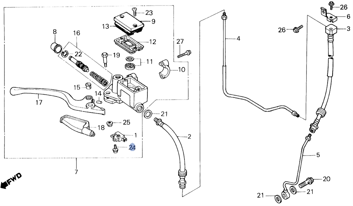 Honda OEM part 93893-04012-07