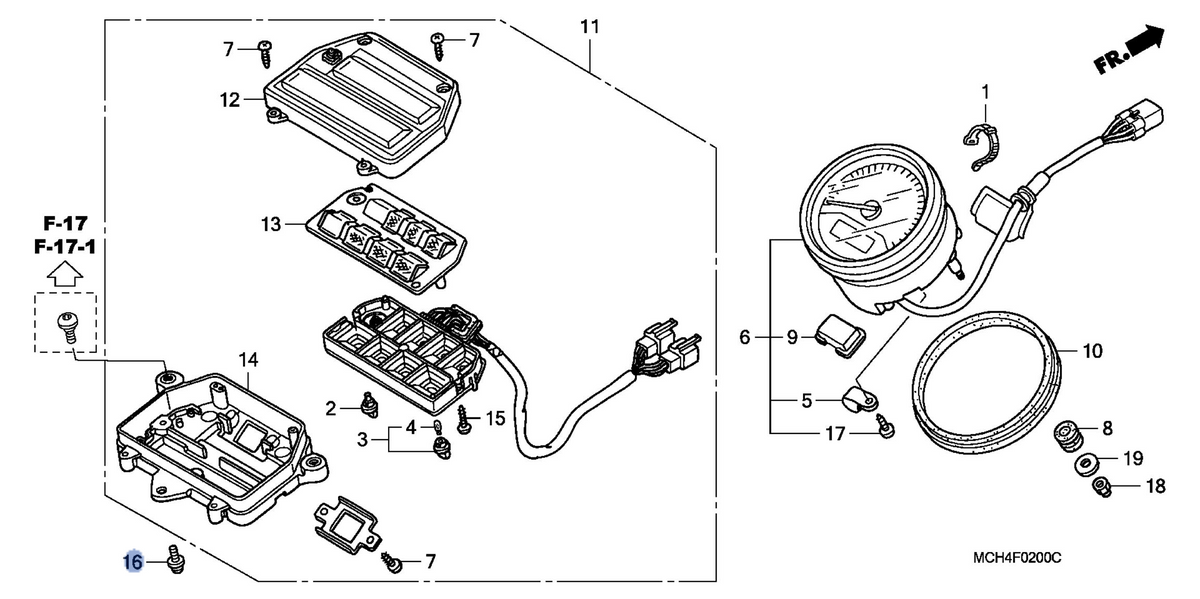 Honda OEM part 93893-05012-08