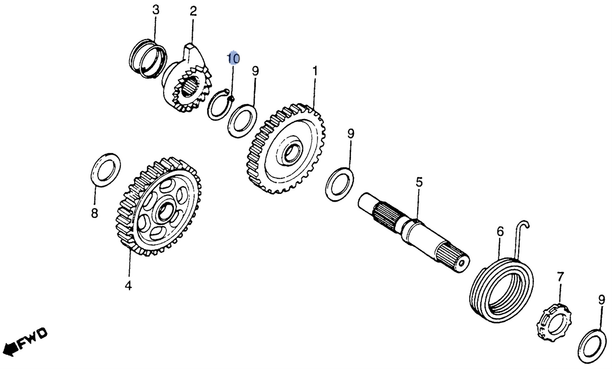 Honda OEM part 94510-19000