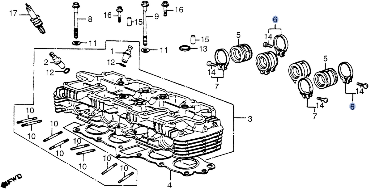 Honda OEM part 95018-46250
