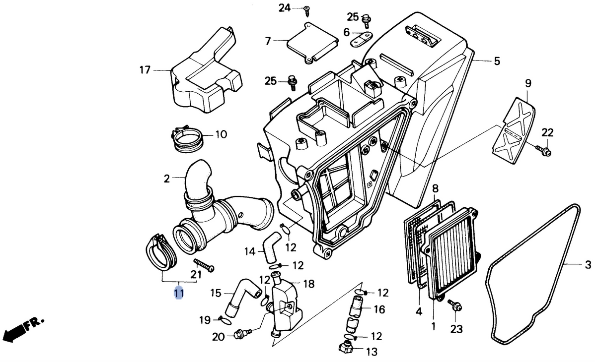 Honda OEM part 95018-56250