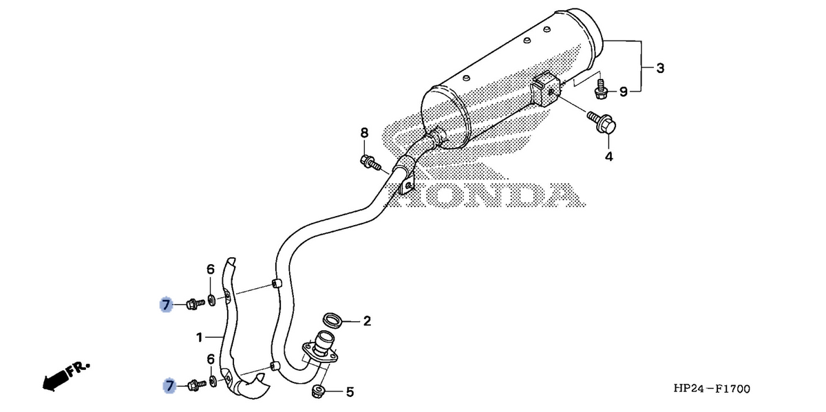 Honda OEM part 95701-06008-00