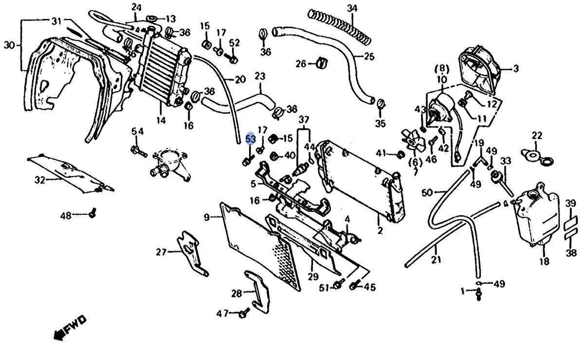 Honda OEM part 95701-06022-07