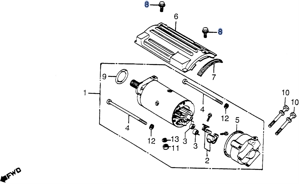 Honda OEM part 96001-06010-02