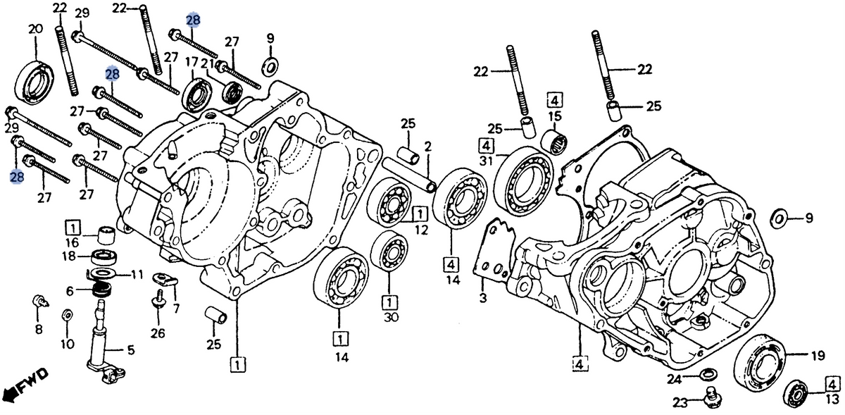 Honda OEM part 96001-06070-00