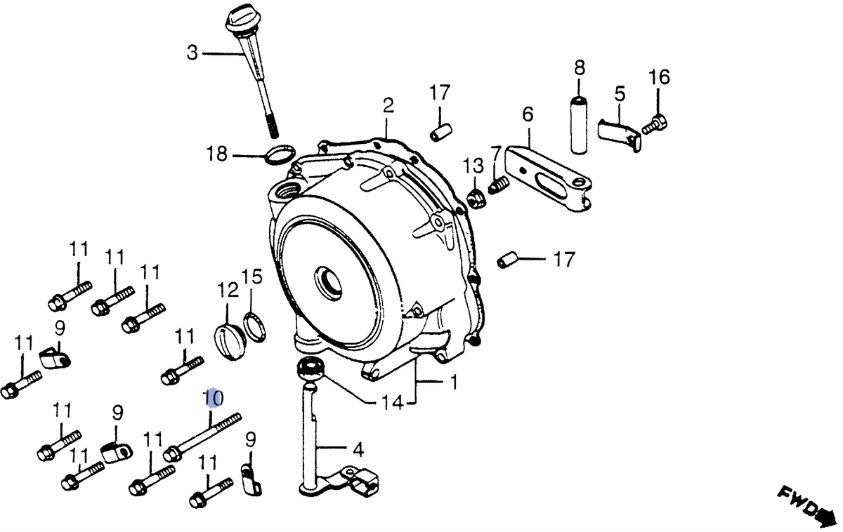 Honda OEM part 96001-06080-00
