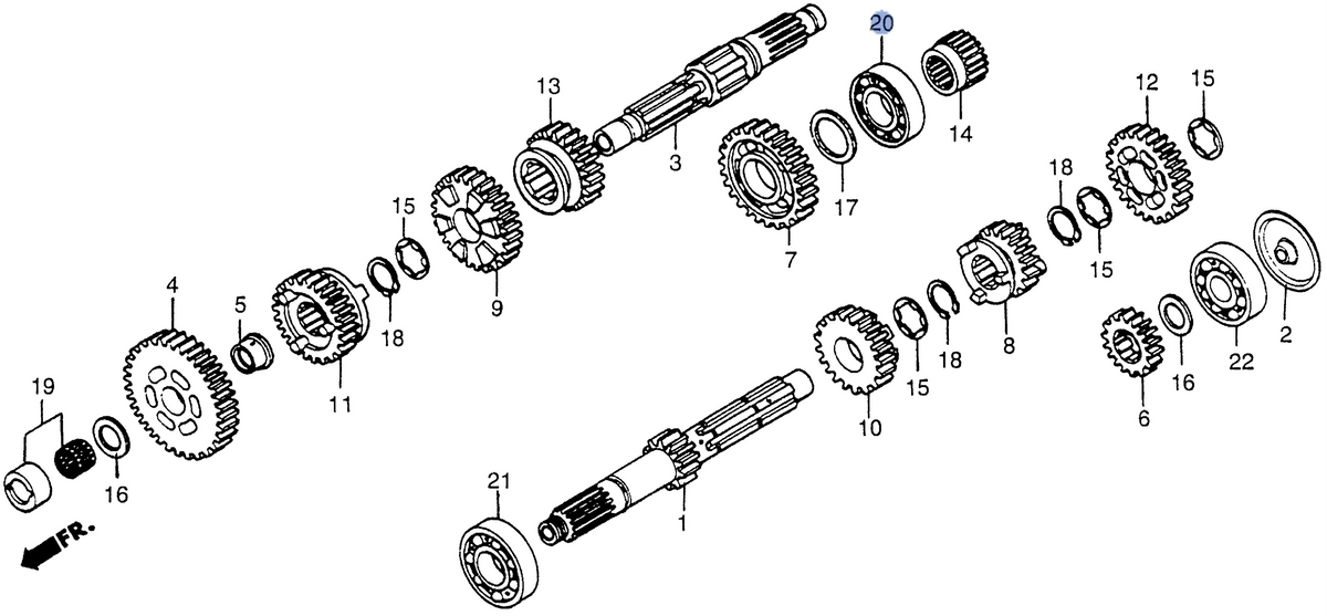 Honda OEM part 96100-62050-00