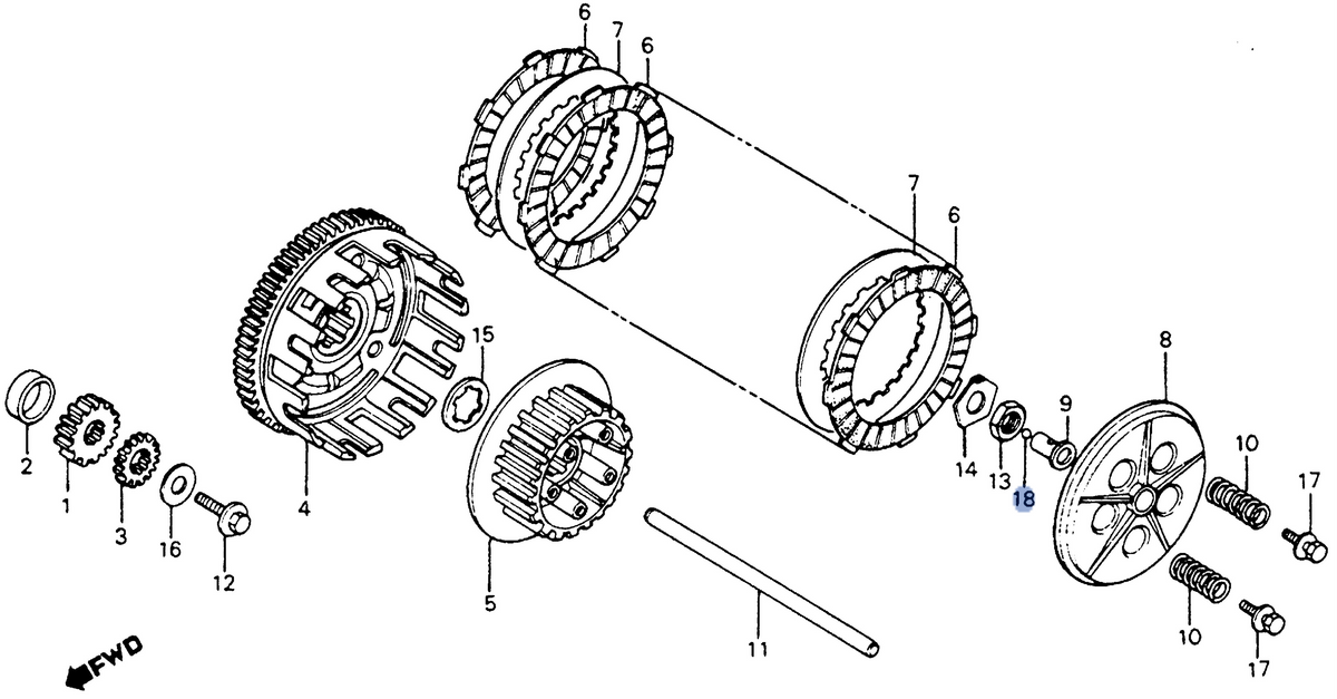 Honda OEM part 96211-09000