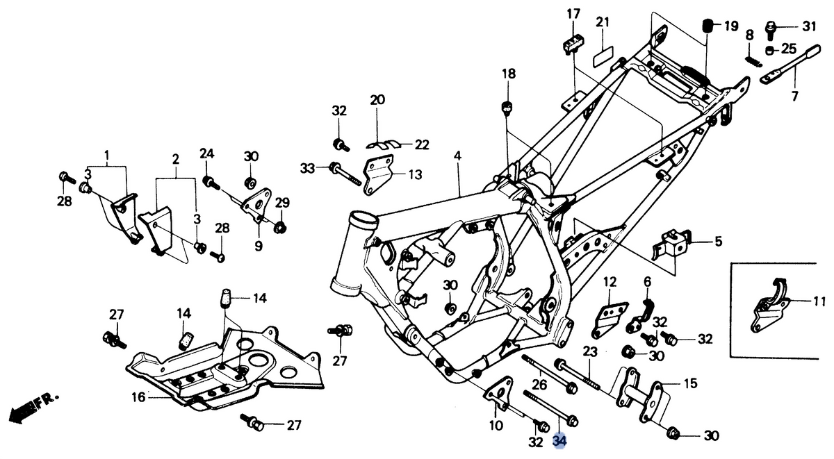 Honda OEM part 96400-10140-00