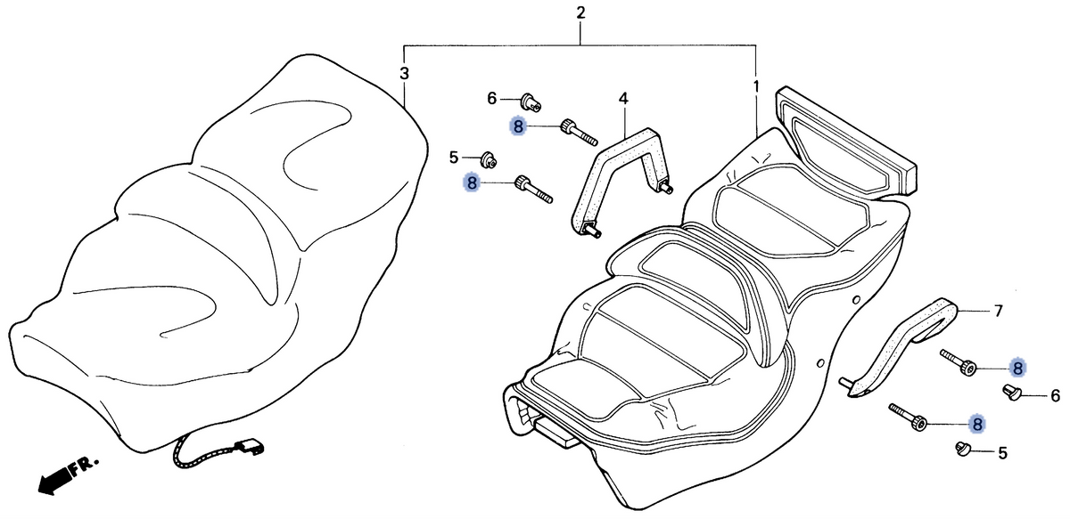 Honda OEM part 96700-08050-17