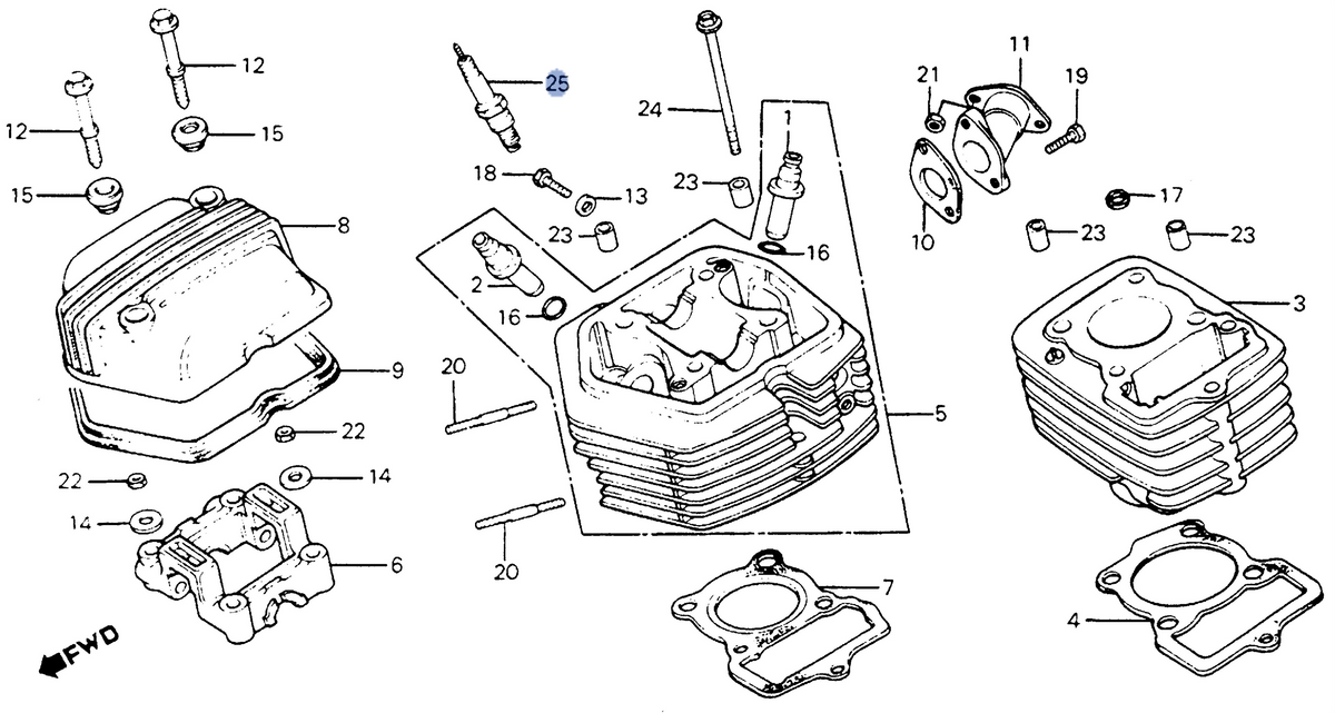 Honda OEM part 98056-57716