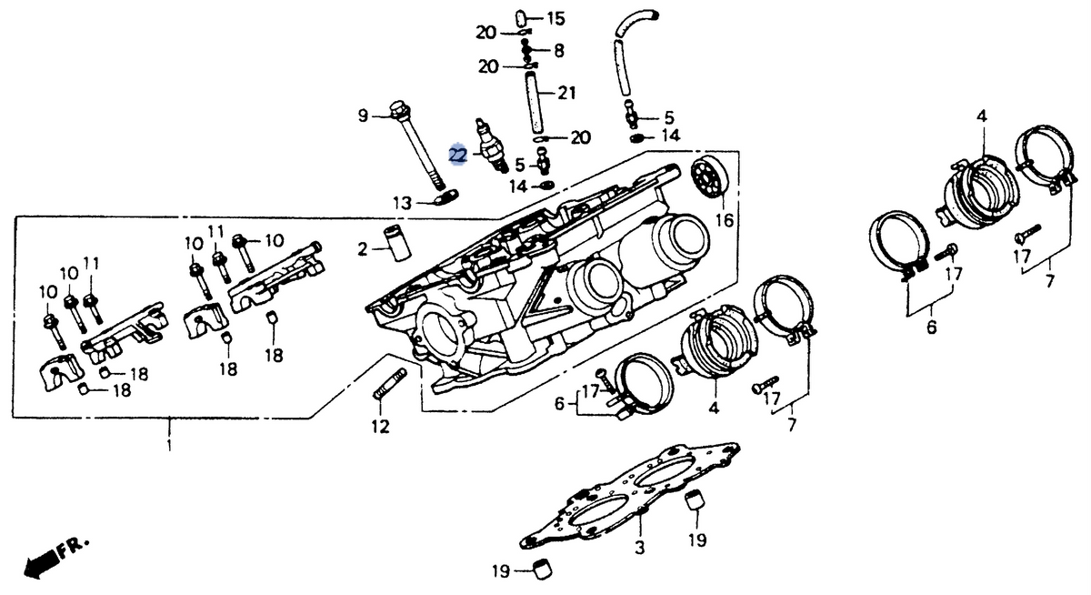Honda OEM part 98059-58916
