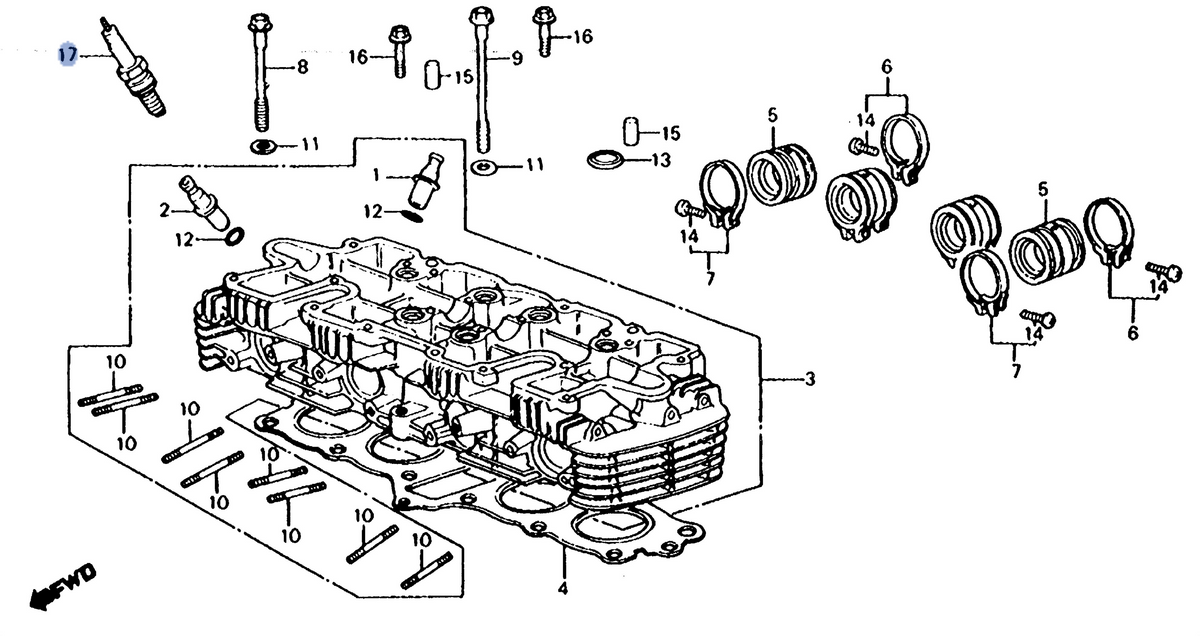 Honda OEM part 98069-38716