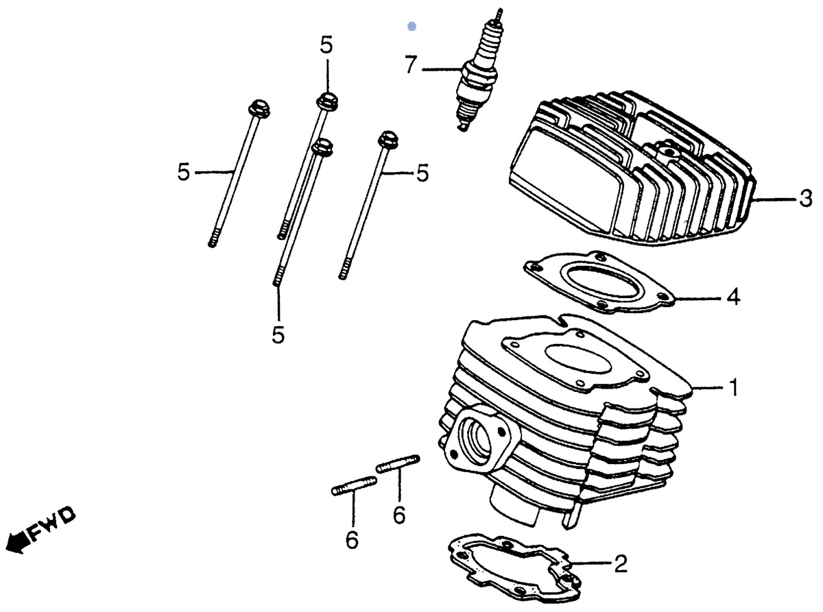 Honda OEM part 98076-57717