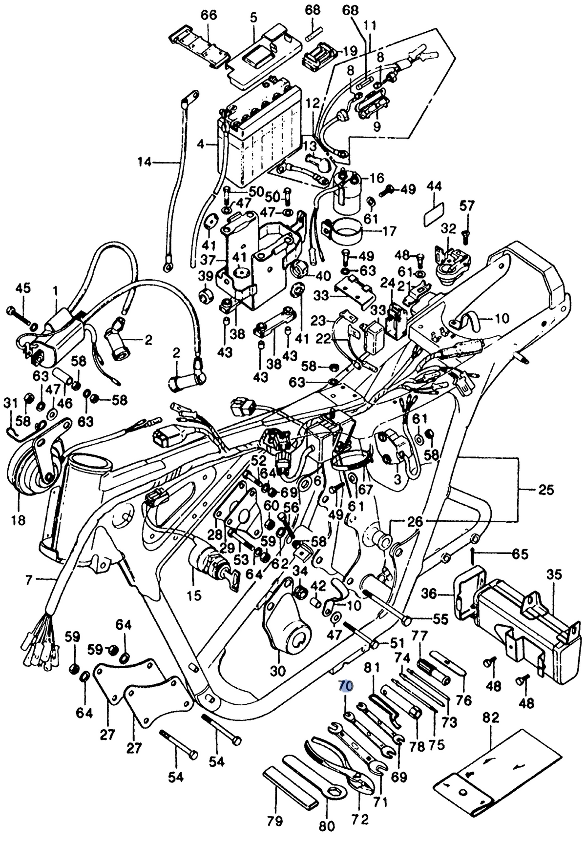 Honda OEM part 99001-10140