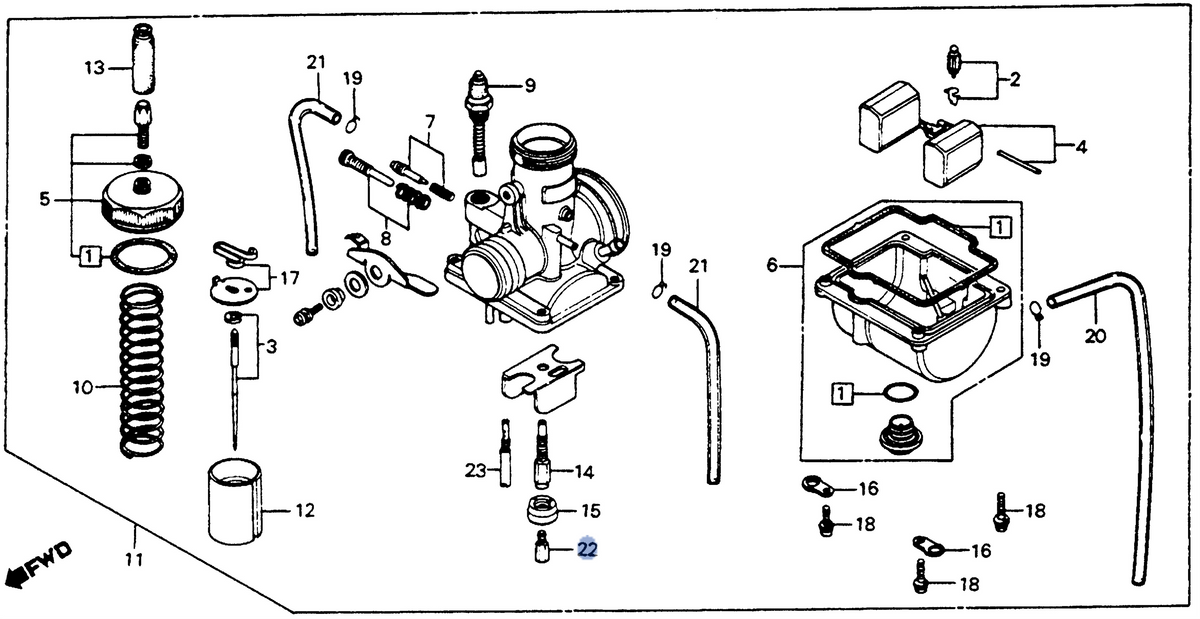 Honda OEM part 99101-357-1450