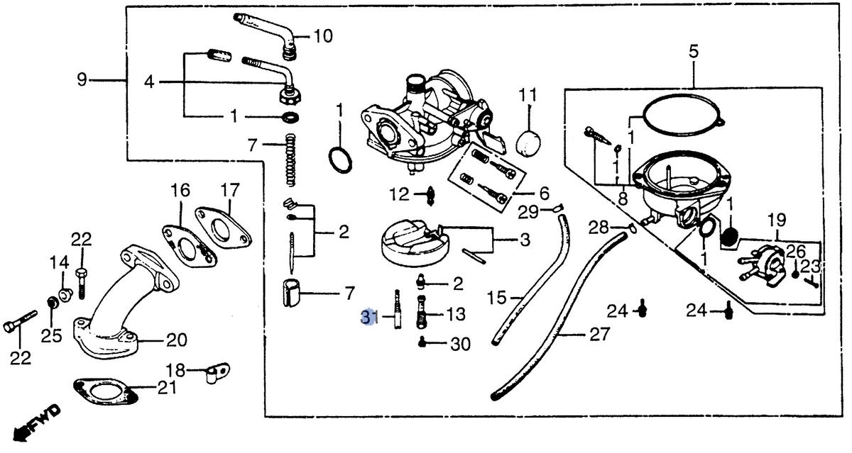Honda OEM part 99103-141-0380