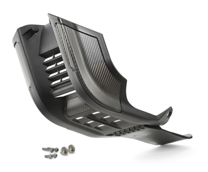 KTM Factory skid plate with linkage protection - A46003990544