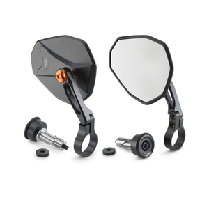 KTM Handlebar end mirror set - 00010000417