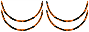 KTM Wheel trim ring sticker kit - 96009999000