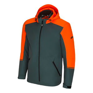 TWO 4 RIDE V2 JACKET - GREEN/ORANGE