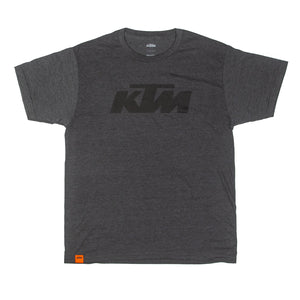 KTM LOGO TEE - CHARCOAL HEATHER