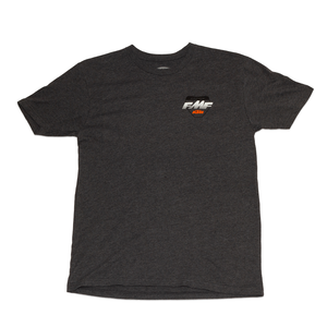 KTM PLATED TEE CHARCOAL