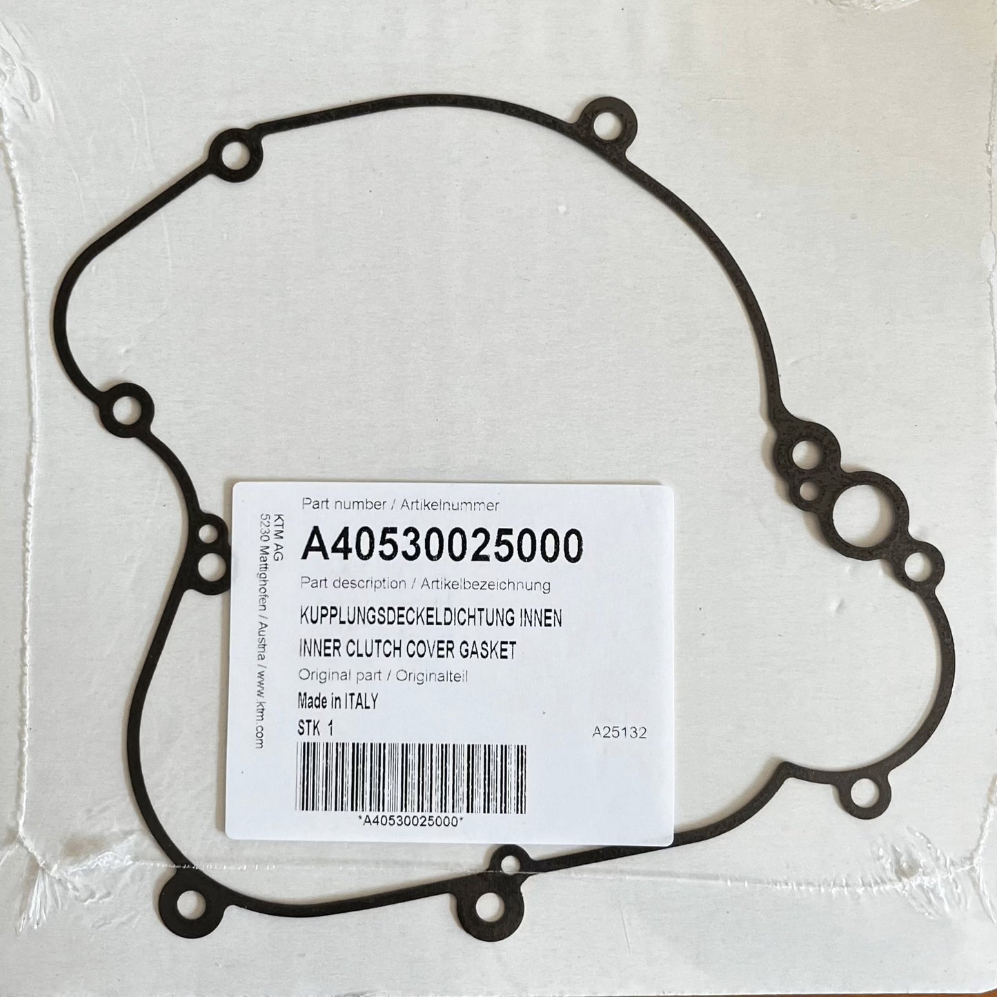 CLUTCH COVER GASKET INT.