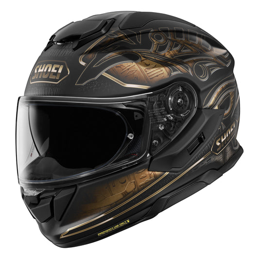 full face shoei helmet GT-Air 3 Touring Matte Deep Grey / Medium resistant system SHOEI FULL FACE MOTORCYCLE HELMETS