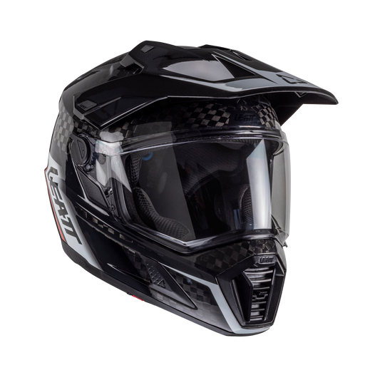 LEATT Helmet Kit ADV 9.5 Carbon with 4.5 Iriz Goggle