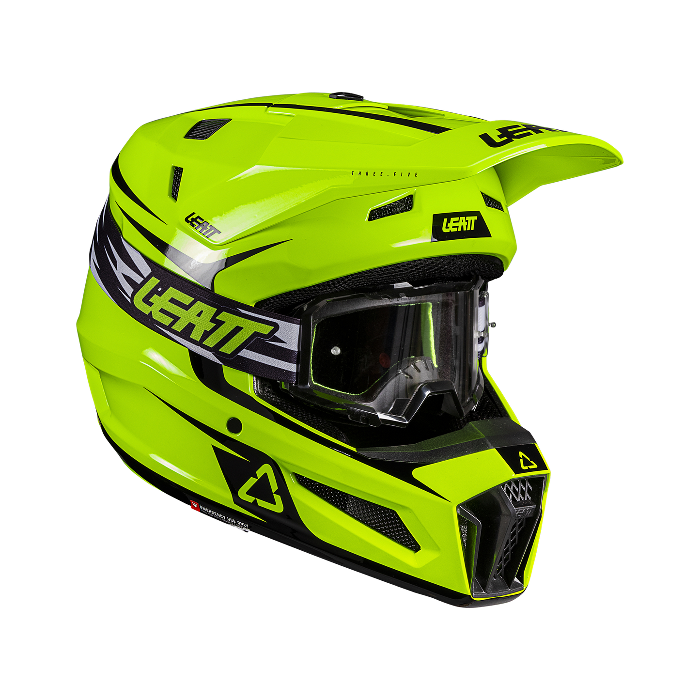 LEATT Helmet Kit Moto 3.5 with 3.5 Goggle