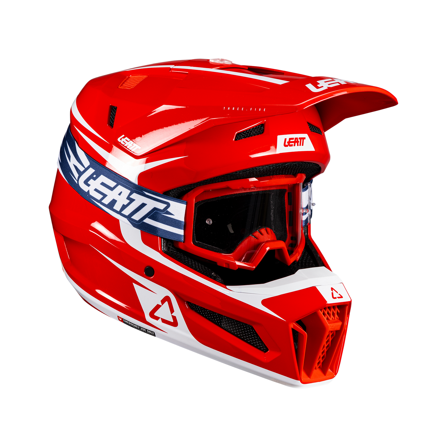 LEATT Helmet Kit Moto 3.5 with 3.5 Goggle