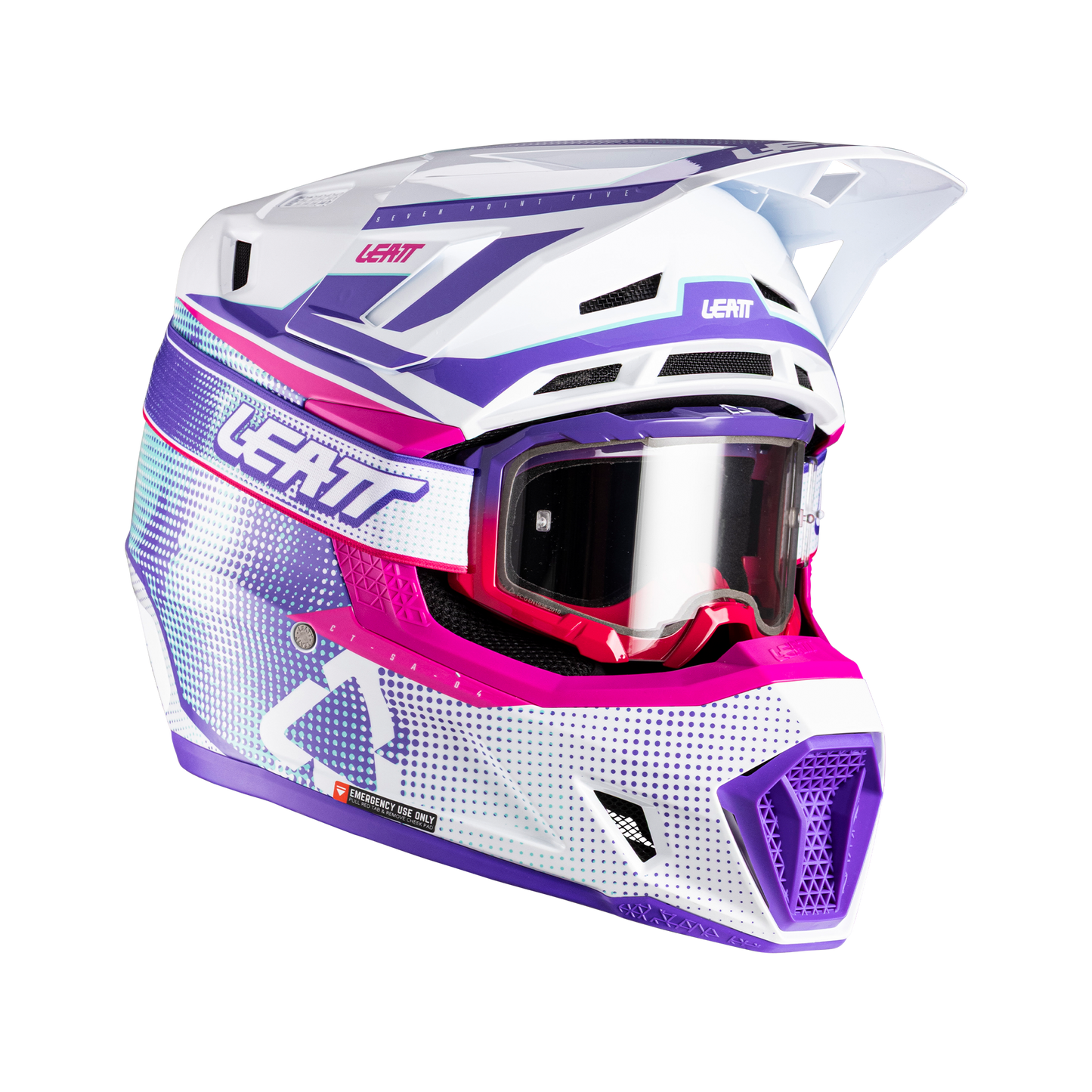 LEATT Helmet Kit Moto 7.5 with 4.5 Goggle