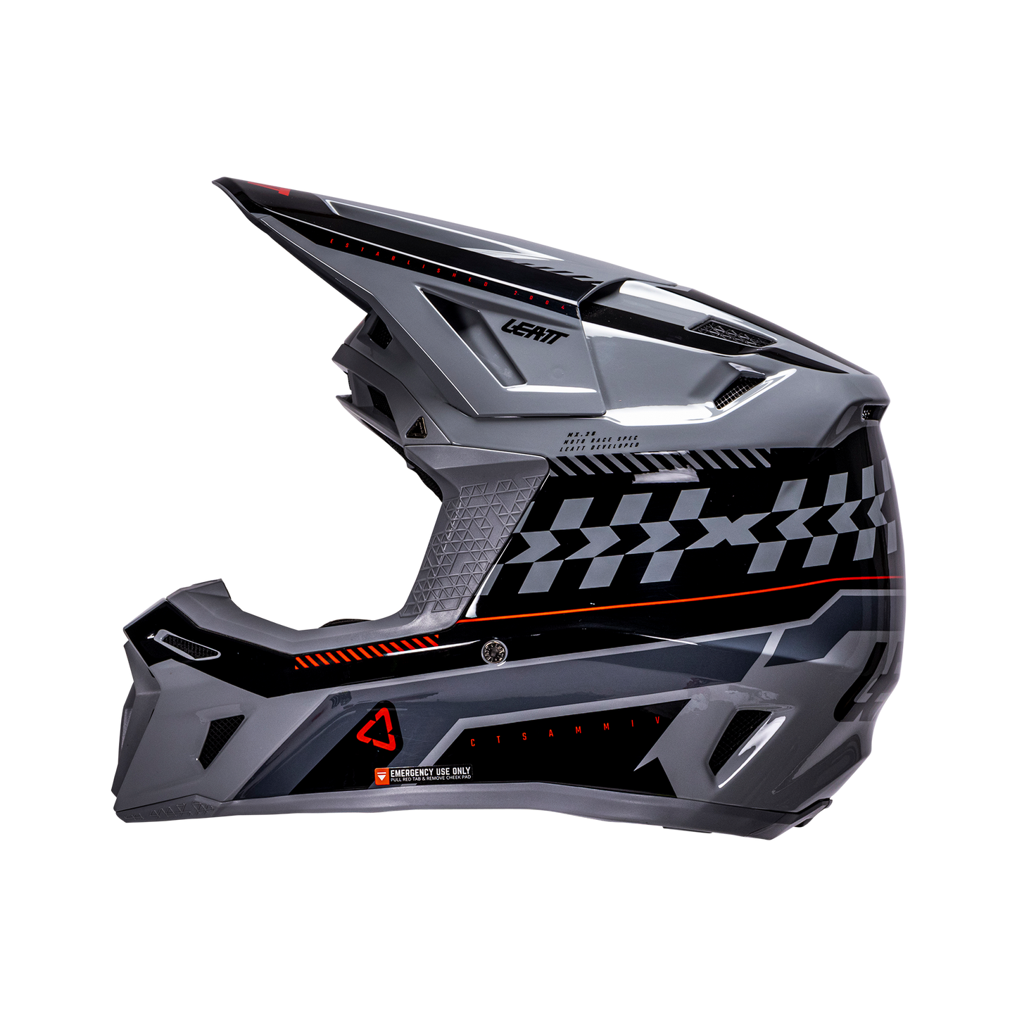 LEATT Helmet Kit Moto 8.5 Composite with 5.5 Goggle