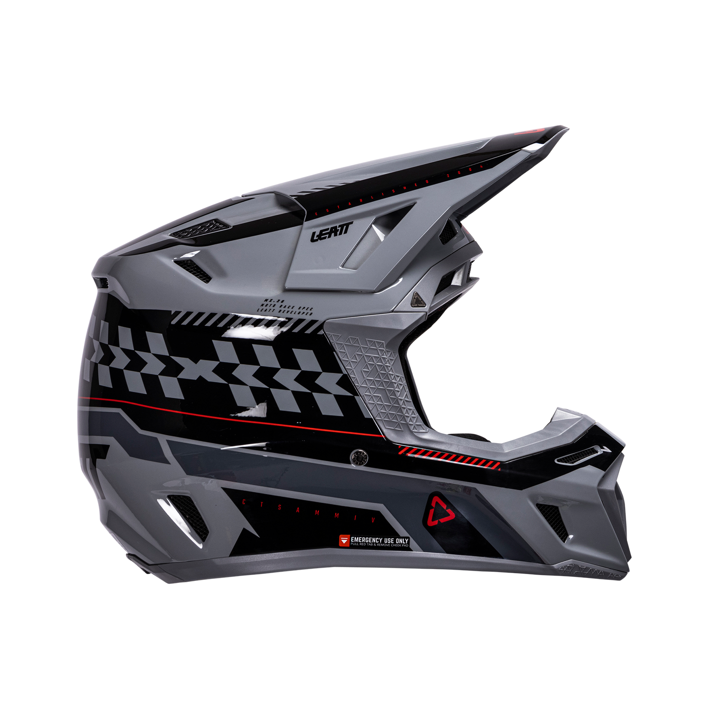 LEATT Helmet Kit Moto 8.5 Composite with 5.5 Goggle