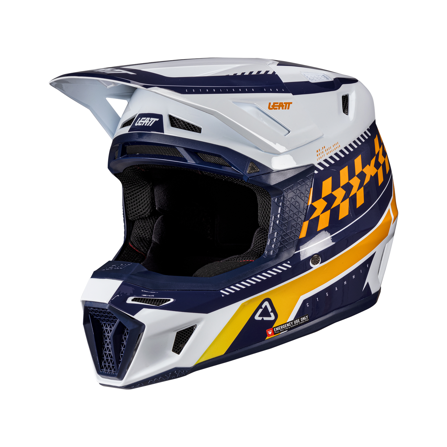 LEATT Helmet Kit Moto 8.5 Composite with 5.5 Goggle