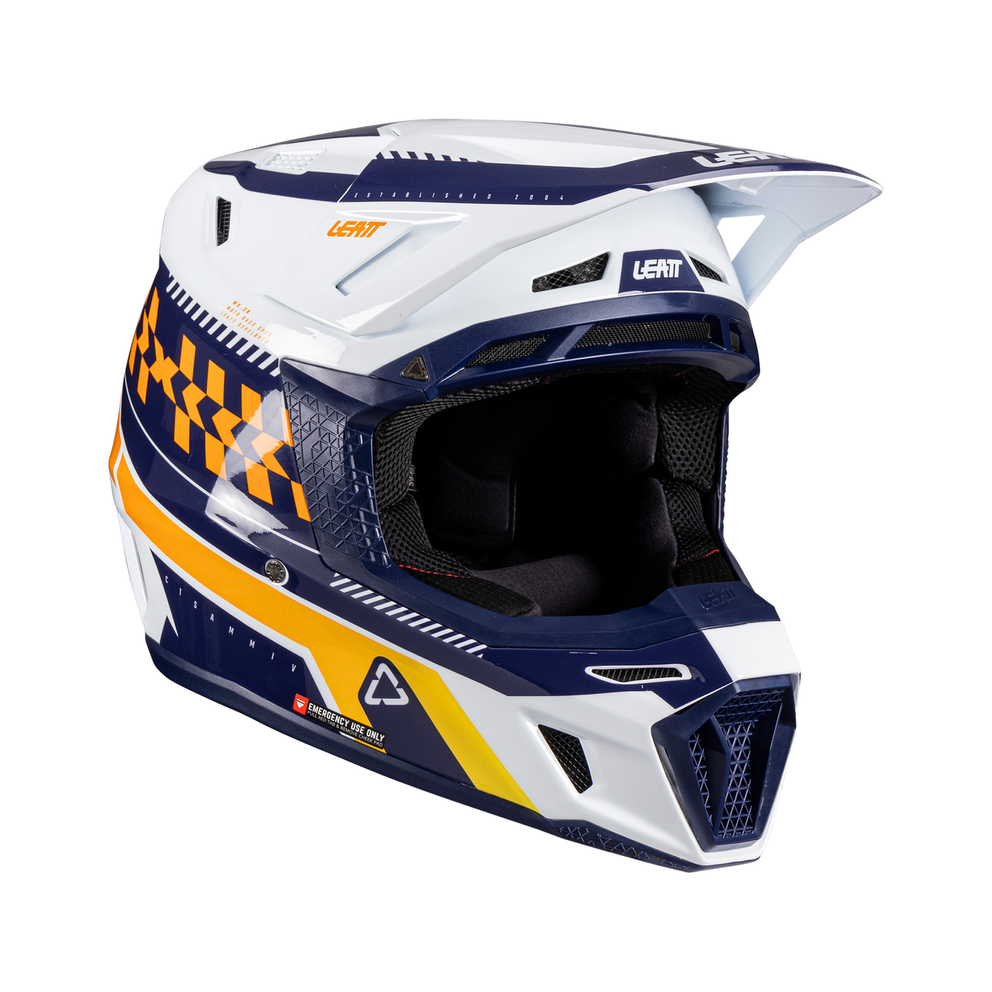 LEATT Helmet Kit Moto 8.5 Composite with 5.5 Goggle