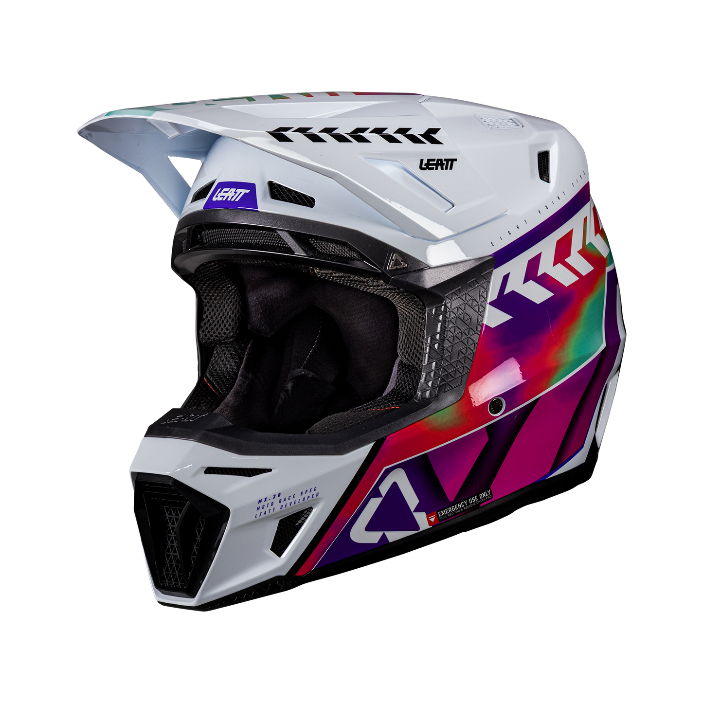 LEATT Helmet Kit Moto 8.5 Composite with 5.5 Goggle