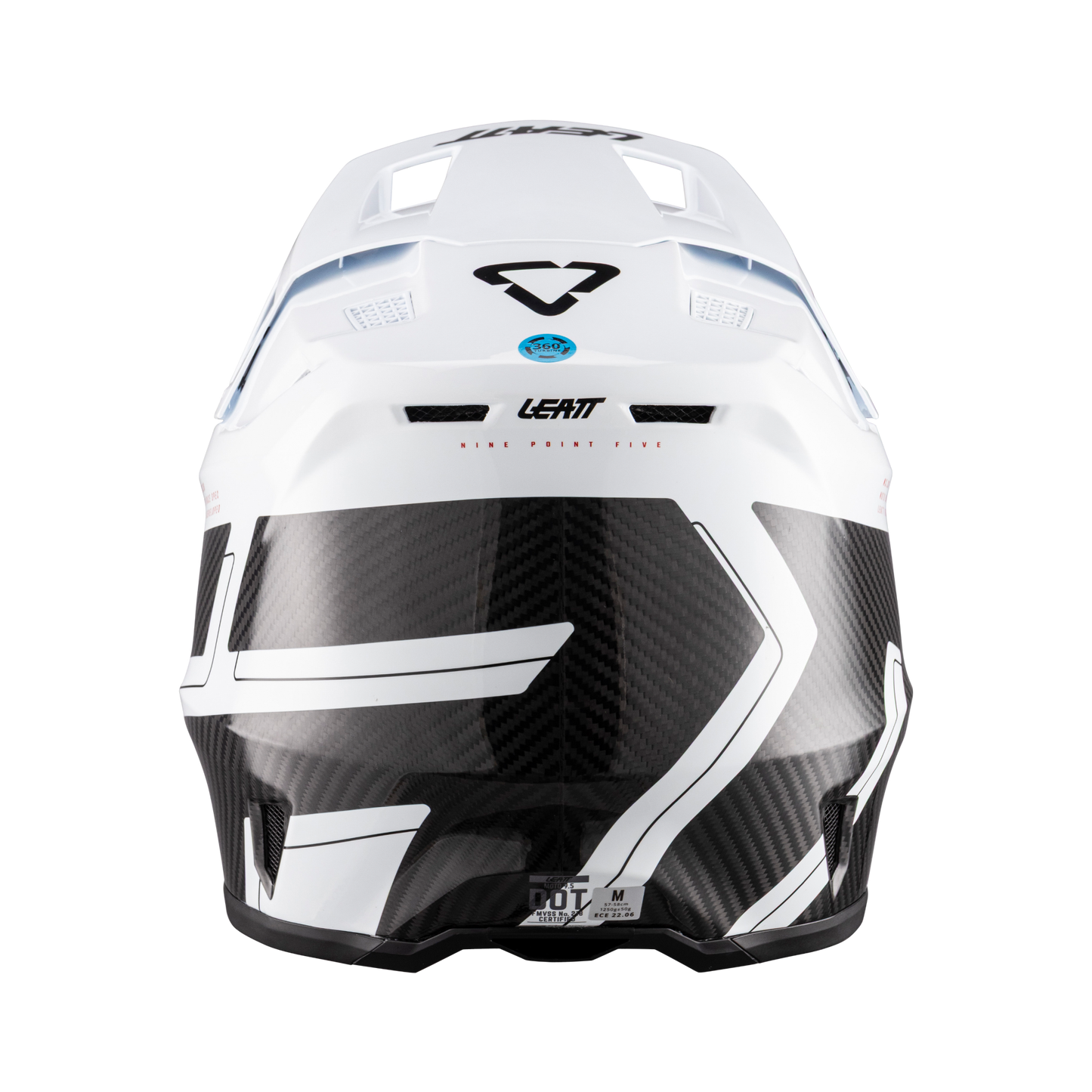 LEATT Helmet Kit Moto 9.5 Carbon with 6.5 Iriz Goggle